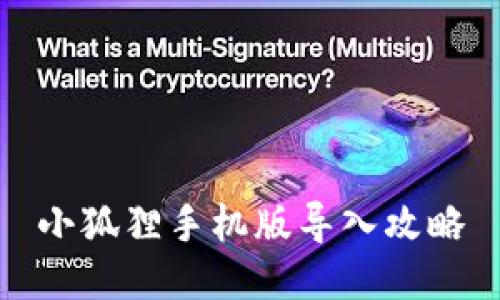 小狐狸手机版导入攻略